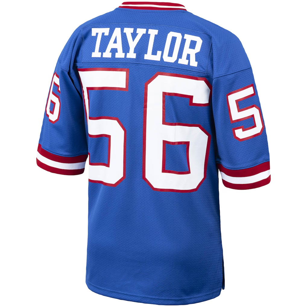 CAdoa NY.Giants 1986 #56 Lawrence Taylor Mitchell & Ness Royal Authentic Throwback Retired Player Jersey Stitched Puhic Jersey