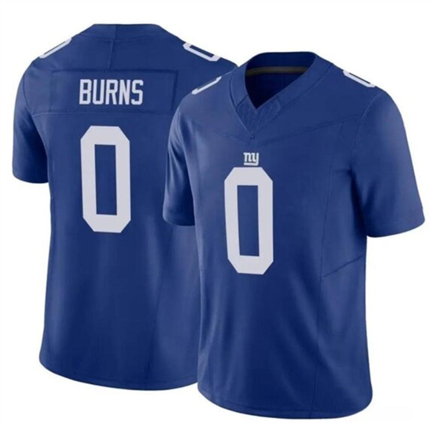 CAdoa NY.Giants #0 Brian Burns Player Blue F.U.S.E. Limited Stitched Jerseys