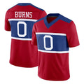 CAdoa NY.Giants #0 Brian Burns Player Red Century Vapor F.U.S.E. Home Game Stitched Jerseys