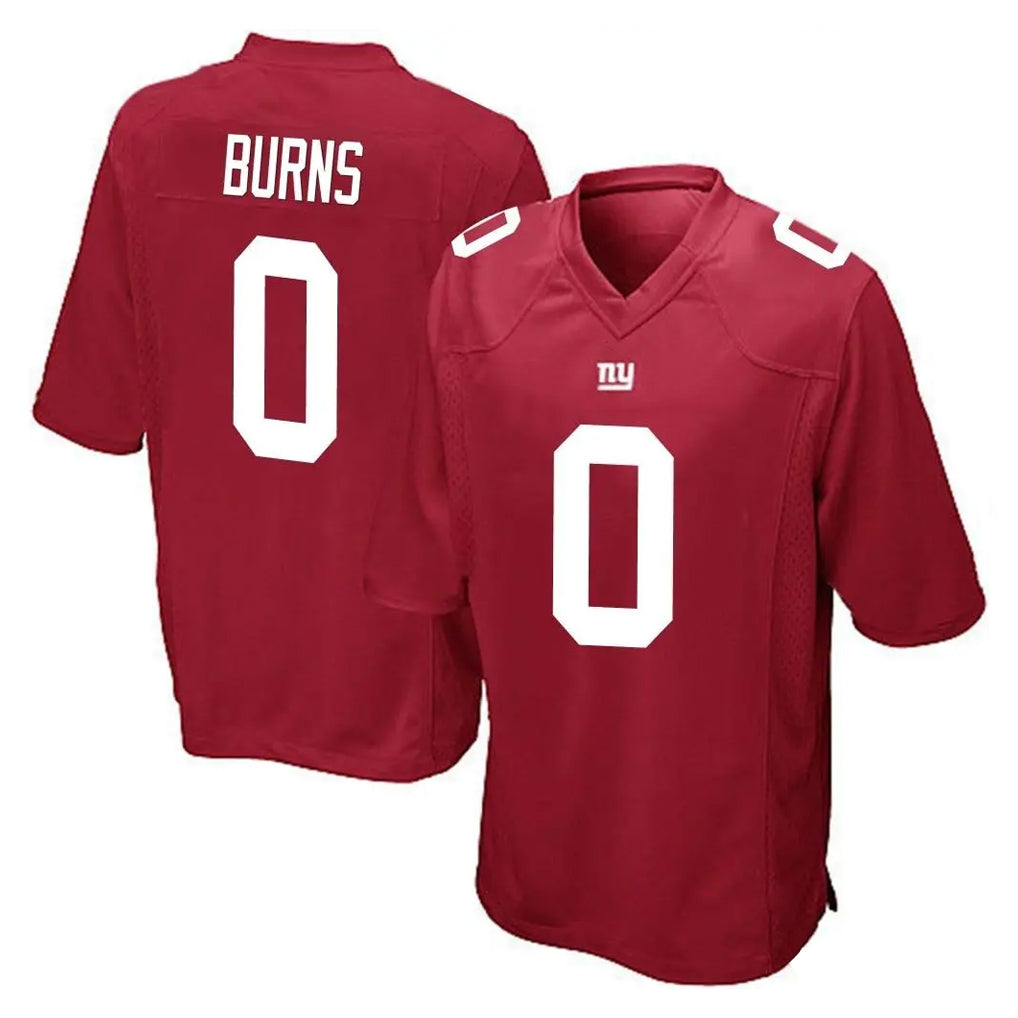 CAdoa NY.Giants #0 Brian Burns Player Red Home Game Stitched Jerseys