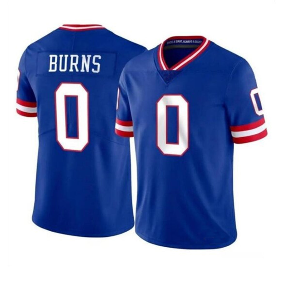 CAdoa NY.Giants #0 Brian Burns Player Royal Vapor Limited Stitched Jerseys