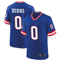 CAdoa NY.Giants #0 Brian Burns Royal Classic Game Player Jersey American Stitched Jerseys