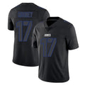 CAdoa NY.Giants #17 Darnell Mooney Player Black Impact Limited Home Game Stitched Jerseys