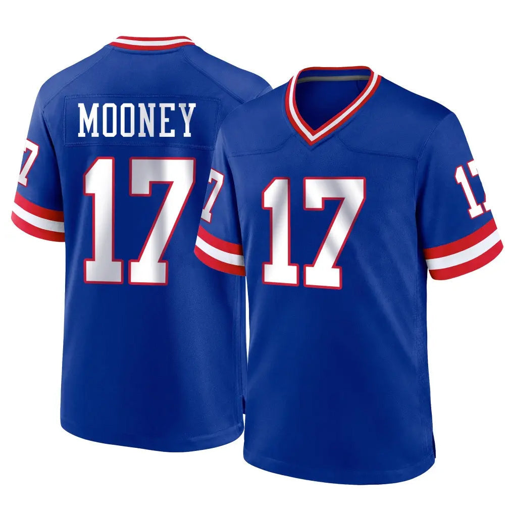 CAdoa NY.Giants #17 Darnell Mooney Player Royal Classic Home Game Stitched Jerseys
