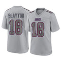 CAdoa NY.Giants #18 Darius Slayton Player Gray Atmosphere Fashion Limited Game Stitched Jerseys