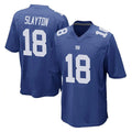 CAdoa NY.Giants #18 Darius Slayton Player Royal Home Game Stitched Jerseys