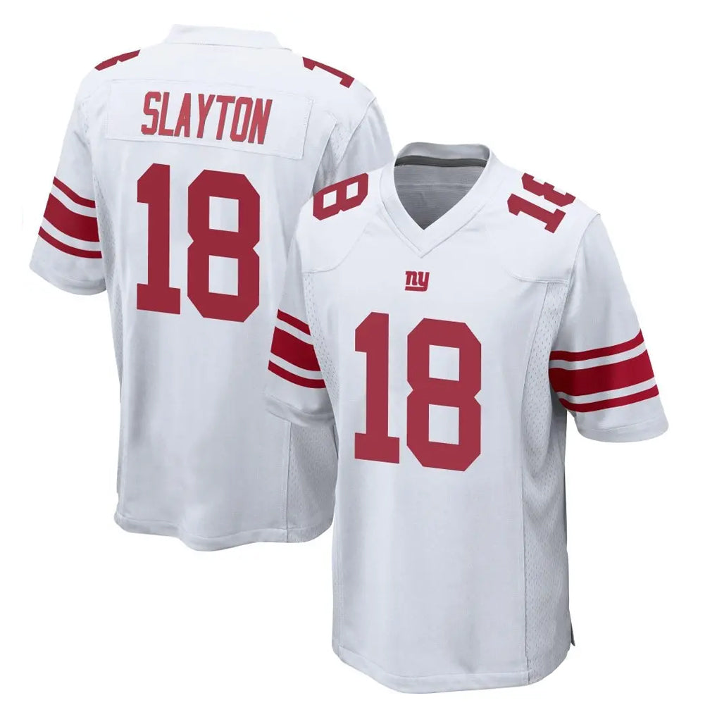 CAdoa NY.Giants #18 Darius Slayton Player White Home Game Stitched Jerseys