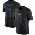 CAdoa NY.Giants #1 Malik Nabers Player Limited Black Impact Stitched Jerseys