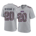 CAdoa NY.Giants #20 Greg Newsome II Player Gray Atmosphere Fashion Limited Game Stitched Jerseys