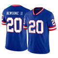 CAdoa NY.Giants #20 Greg Newsome II Player Royal Classic Vapor Home Game Stitched Jerseys