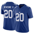 CAdoa NY.Giants #20 Greg Newsome II Player Royal Limited Vapor F.U.S.E. Home Game Stitched Jerseys