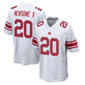 CAdoa NY.Giants #20 Greg Newsome II Player White Home Game Stitched Jerseys