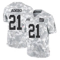 CAdoa NY.Giants #21 Paulson Adebo Player Arctic Camo Salute To Service Limited Game Stitched Jerseys