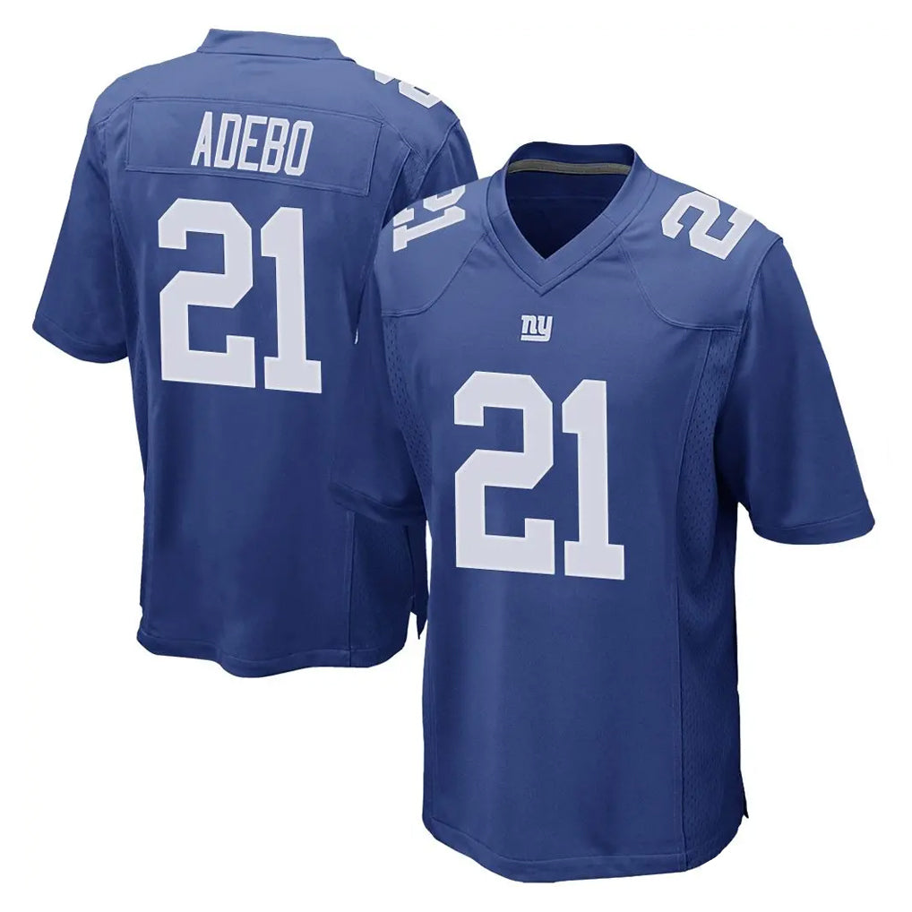 CAdoa NY.Giants #21 Paulson Adebo Player Royal Home Game Stitched Jerseys