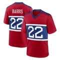 CAdoa NY.Giants #22 Najee Harris Player Red Century Home Game Stitched Jerseys