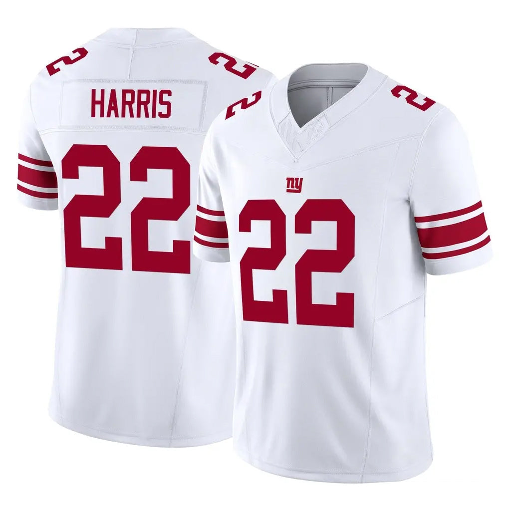 CAdoa NY.Giants #22 Najee Harris Player White Limited Vapor F.U.S.E. Home Game Stitched Jerseys