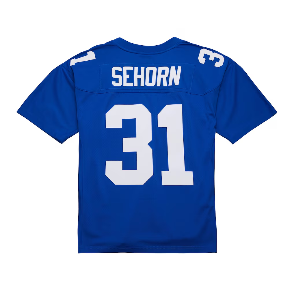 CAdoa NY.Giants #31 Jason Sehorn Mitchell & Ness Royal 2000 Legacy Replica Jersey