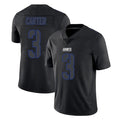 CAdoa NY.Giants #3 Abdul Carter Player Black Impact Limited Home Game Stitched Jerseys