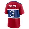 CAdoa NY.Giants #3 Abdul Carter Red Alternate Game Stitched Jerseys