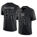 CAdoa NY.Giants #44 Cam Skattebo Player Black RFLCTV Limited Stitched Jerseys