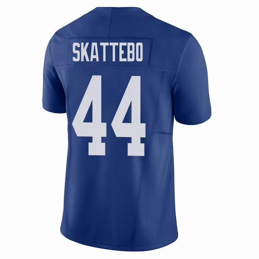 CAdoa NY.Giants #44 Cam Skattebo Player Blue Vapor F.U.S.E. Limited Stitched Jerseys