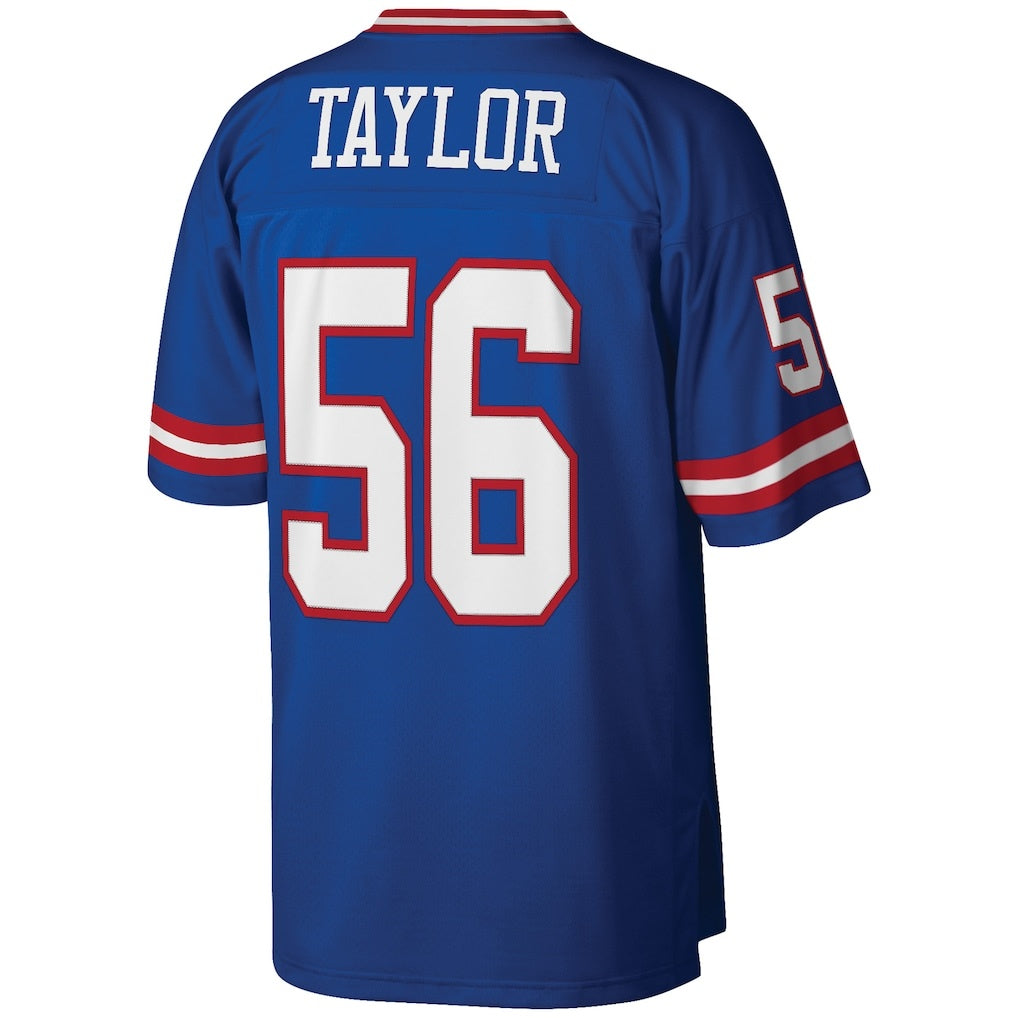 CAdoa NY.Giants #56 Lawrence Taylor Mitchell & Ness Royal Big & Tall Retired Player Replica Stitched Jerseys