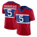 CAdoa NY.Giants #5 Kayvon Thibodeaux Player Red Century Vapor F.U.S.E. Home Game Stitched Jerseys