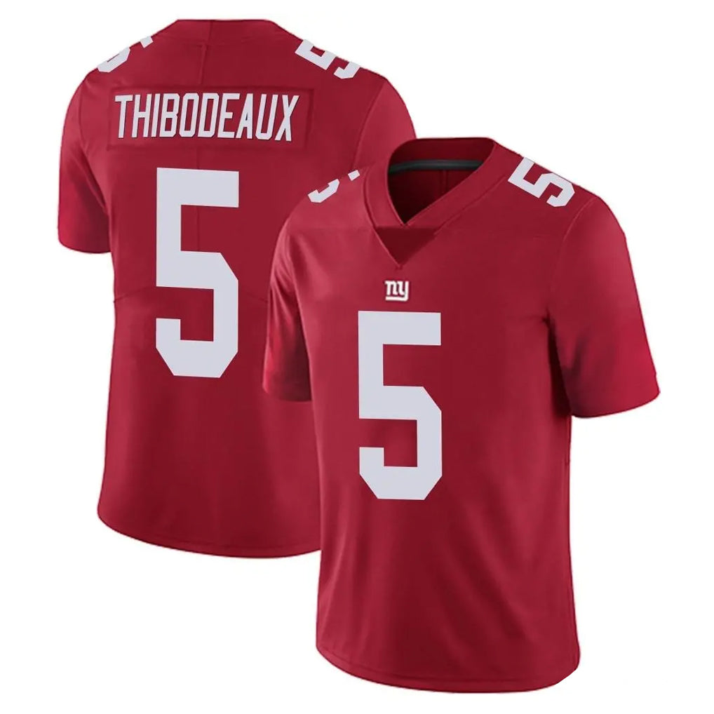 CAdoa NY.Giants #5 Kayvon Thibodeaux Player Red Limited Vapor Untouchable Home Game Stitched Jerseys