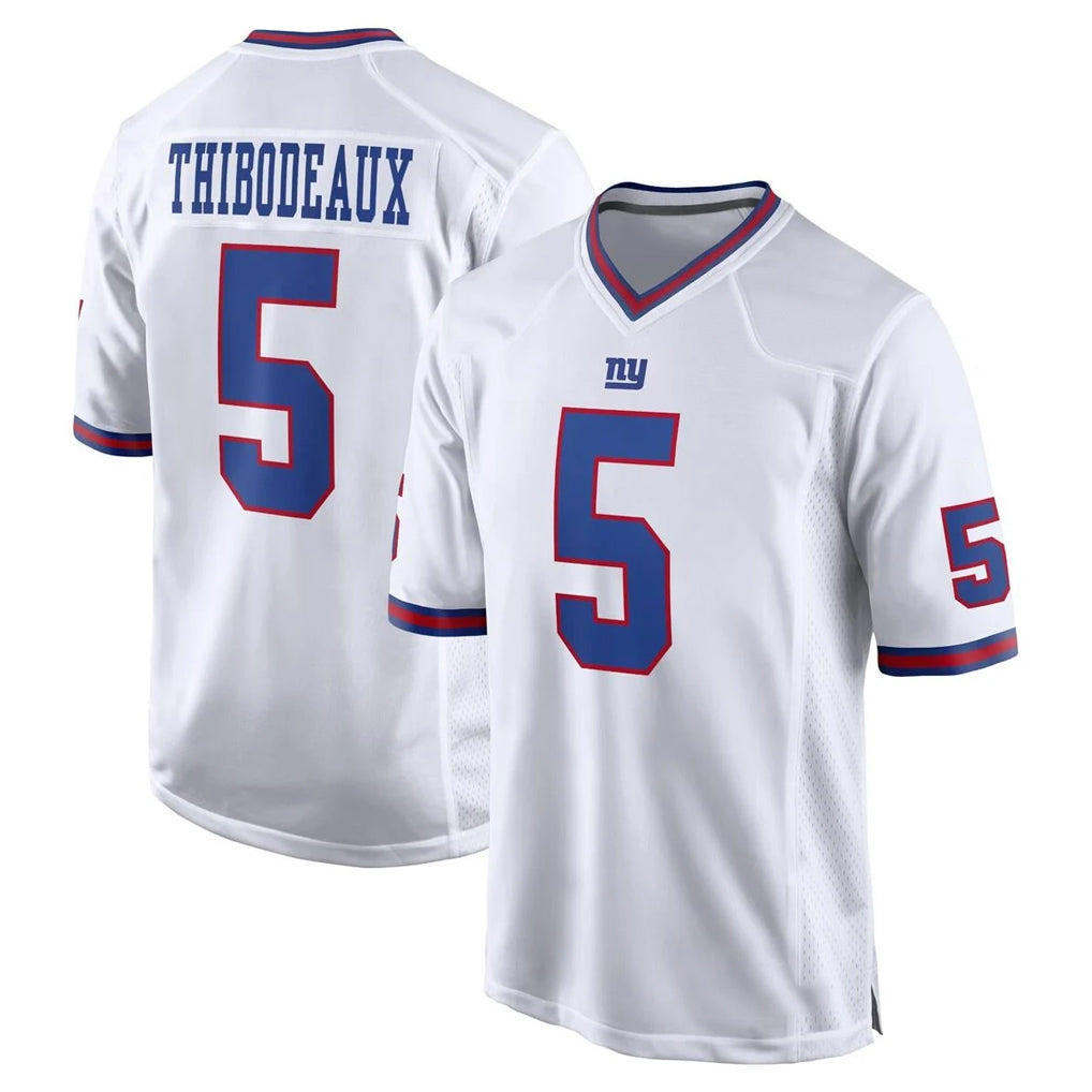 CAdoa NY.Giants #5 Kayvon Thibodeaux Player White Game Home Stitched Jerseys