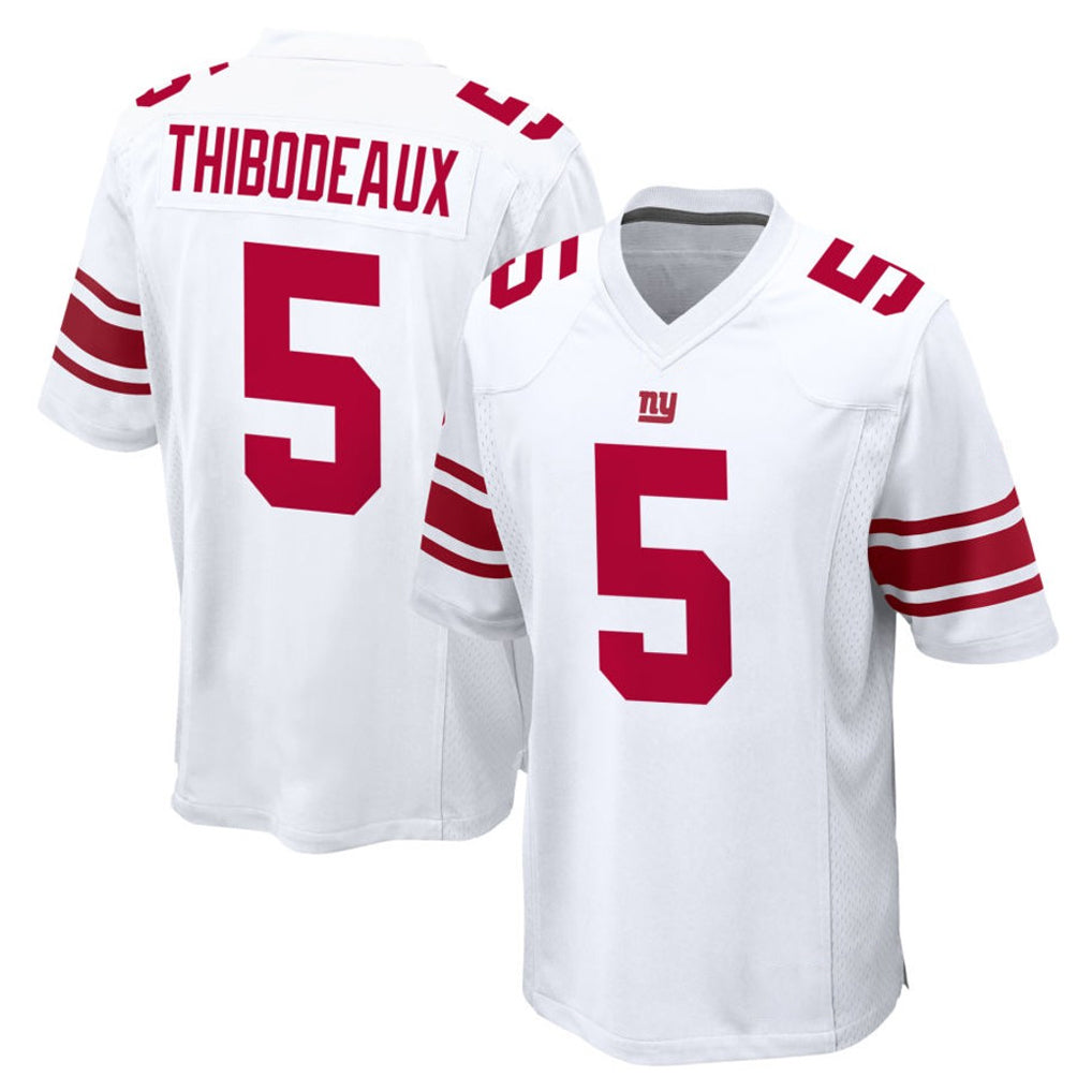 CAdoa NY.Giants #5 Kayvon Thibodeaux Player White Home Game Stitched Jerseys