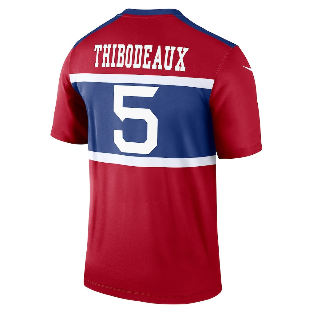 CAdoa NY.Giants #5 Kayvon Thibodeaux Red Legend Player Performance Top Stitched Jerseys