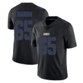CAdoa NY.Giants #65 Francis Mauigoa Player Black Impact Limited Home Game Stitched Jerseys