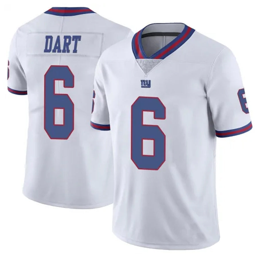 CAdoa NY.Giants #6 Jaxson Dart Player White Vapor Limited Stitched Jerseys