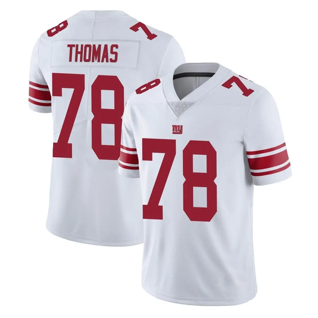 CAdoa NY.Giants #78 Andrew Thomas Player White Limited Vapor Untouchable Home Game Stitched Jerseys