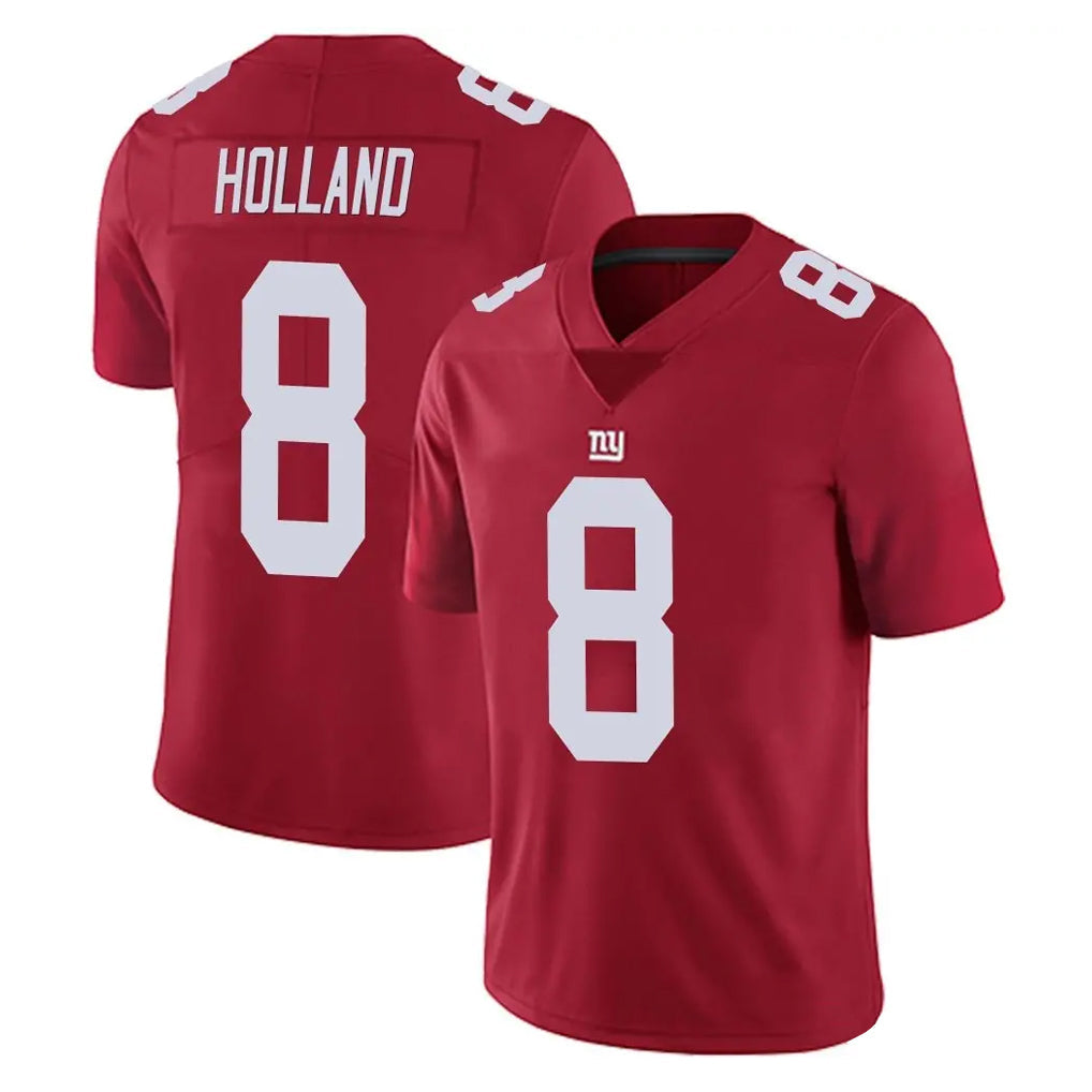CAdoa NY.Giants #8 Jevon Holland Player Red Limited Vapor Untouchable Home Game Stitched Jerseys