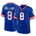 CAdoa NY.Giants #8 Jevon Holland Player Royal Classic Home Game Stitched Jerseys