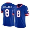 CAdoa NY.Giants #8 Jevon Holland Player Royal Classic Vapor Home Game Stitched Jerseys