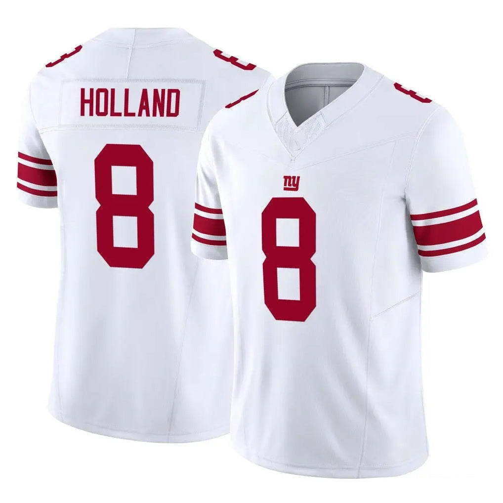 CAdoa NY.Giants #8 Jevon Holland Player White Limited Vapor F.U.S.E. Home Game Stitched Jerseys