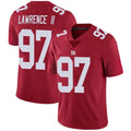 CAdoa NY.Giants #97 Dexter Lawrence II Player Vapor Red Limited Stitched Jerseys