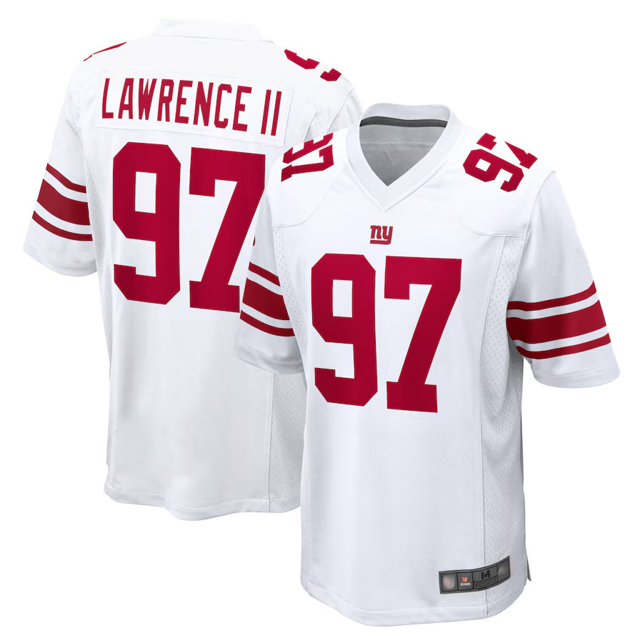 CAdoa NY.Giants #97 Dexter Lawrence II Player White Game Stitched Jerseys