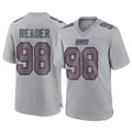 CAdoa NY.Giants #98 DJ Reader Player Gray Atmosphere Fashion Limited Game Stitched Jerseys