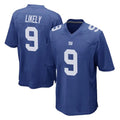 CAdoa NY.Giants #9 Lsaiah Likely Player Royal Home Game Stitched Jerseys