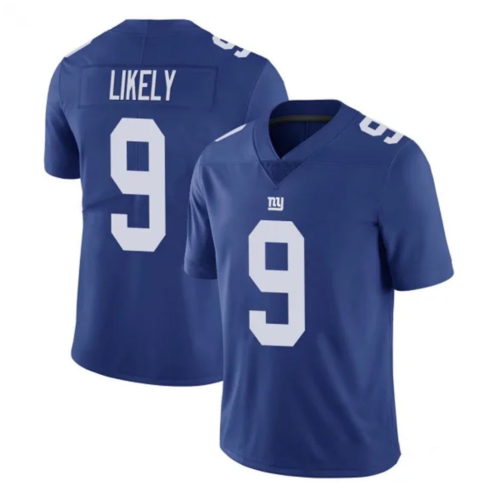 CAdoa NY.Giants #9 Lsaiah Likely Player Royal Limited Vapor Untouchable Home Game Stitched Jerseys
