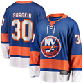 CAdoa NY.Islanders #28 Alexander Romanov Blue Home Premier Breakaway Player Jerseys£¨¸±±¾£©
