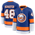 CAdoa NY.Islanders #48 Matthew Schaefer Royal Home Premium Jerseys