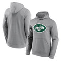 CAdoa NY.Jets Gray LOGO Pullover Hoodies Limited Game Blank Player Stitched Jerseys