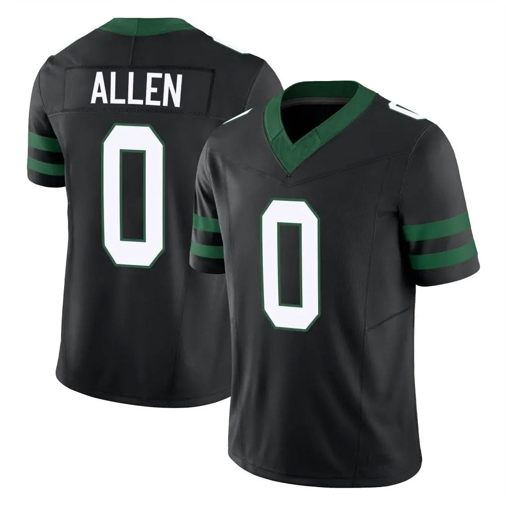 CAdoa NY.Jets #0 Braelon Allen Player Black Vapor F.U.S.E. Limited Stitched Jerseys