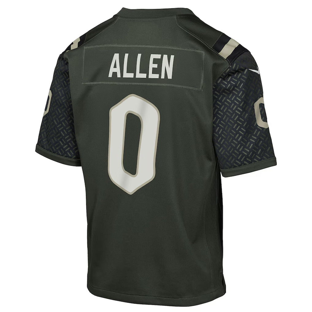 CAdoa NY.Jets #0 Braelon Allen Player Gotham Green Rivalries Collection Game Stitched Jerseys
