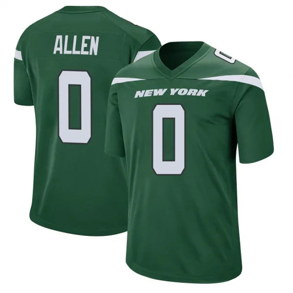 CAdoa NY.Jets #0 Braelon Allen Player Green Game Stitched Jerseys