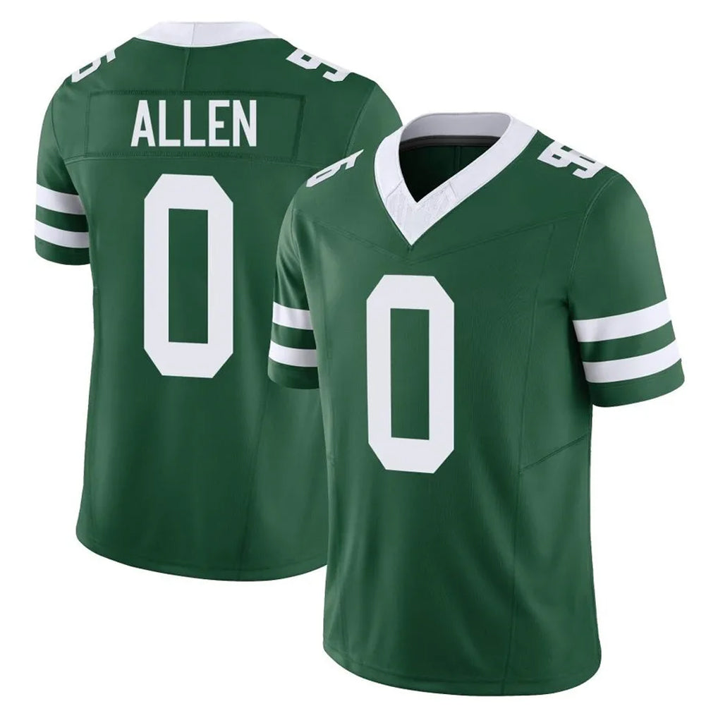 CAdoa NY.Jets #0 Braelon Allen Player Green Legacy Limited Vapor F.U.S.E. Home Game Stitched Jerseys